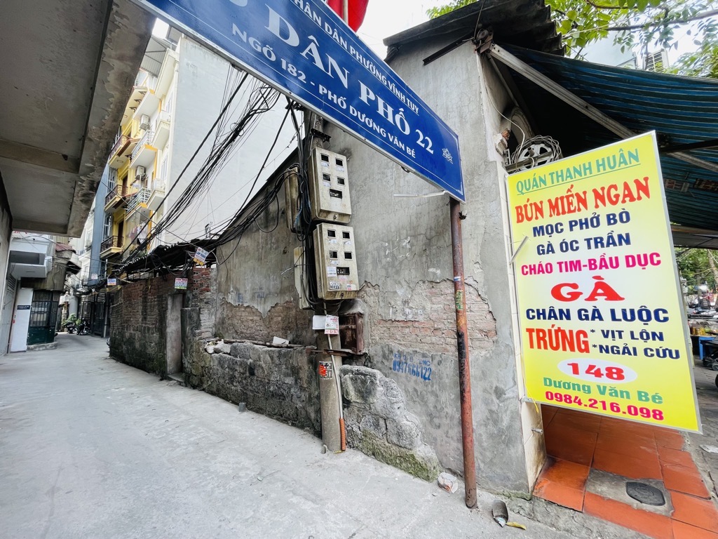 Bán nhà Dương Văn Bé - diện tích 120m2 1 tầng - Lô góc 3 mặt thoáng - giá 46 tỷ