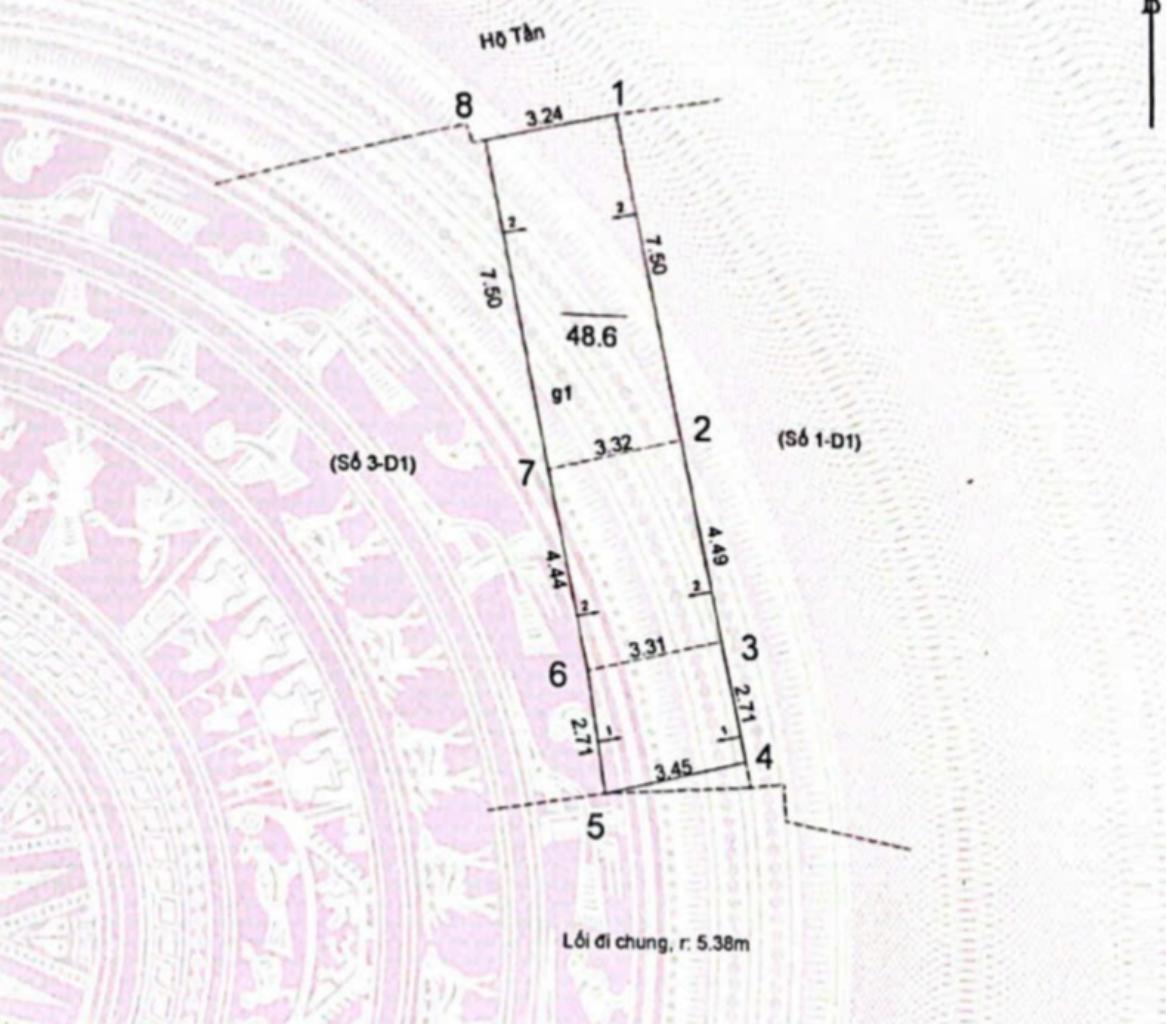 Bán nhà Lò Đúc - diện tích 48m2 3 tầng - Ô Tô - giá 10 tỷ