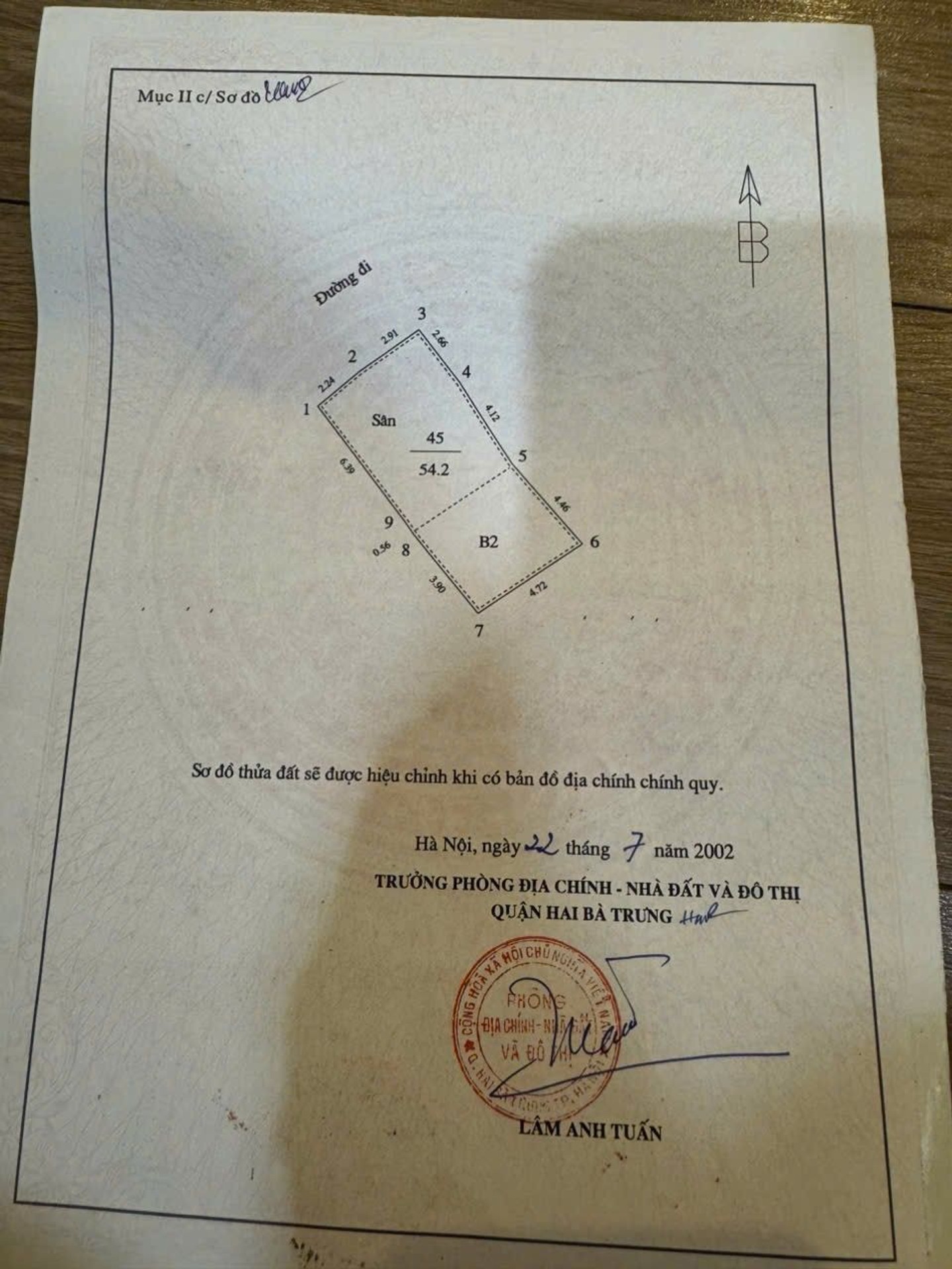 Bán nhà Hoàng Mai - diện tích 54m2 8 tầng - Ô tô đỗ cổng - giá 14,5 tỷ