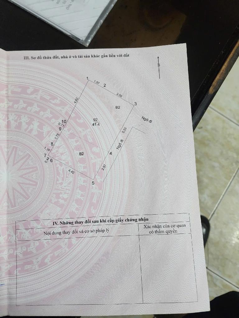 Bán nhà Lò Đúc - diện tích 41m2 2 tầng - ô tô vào tận sân - giá 14,5 tỷ