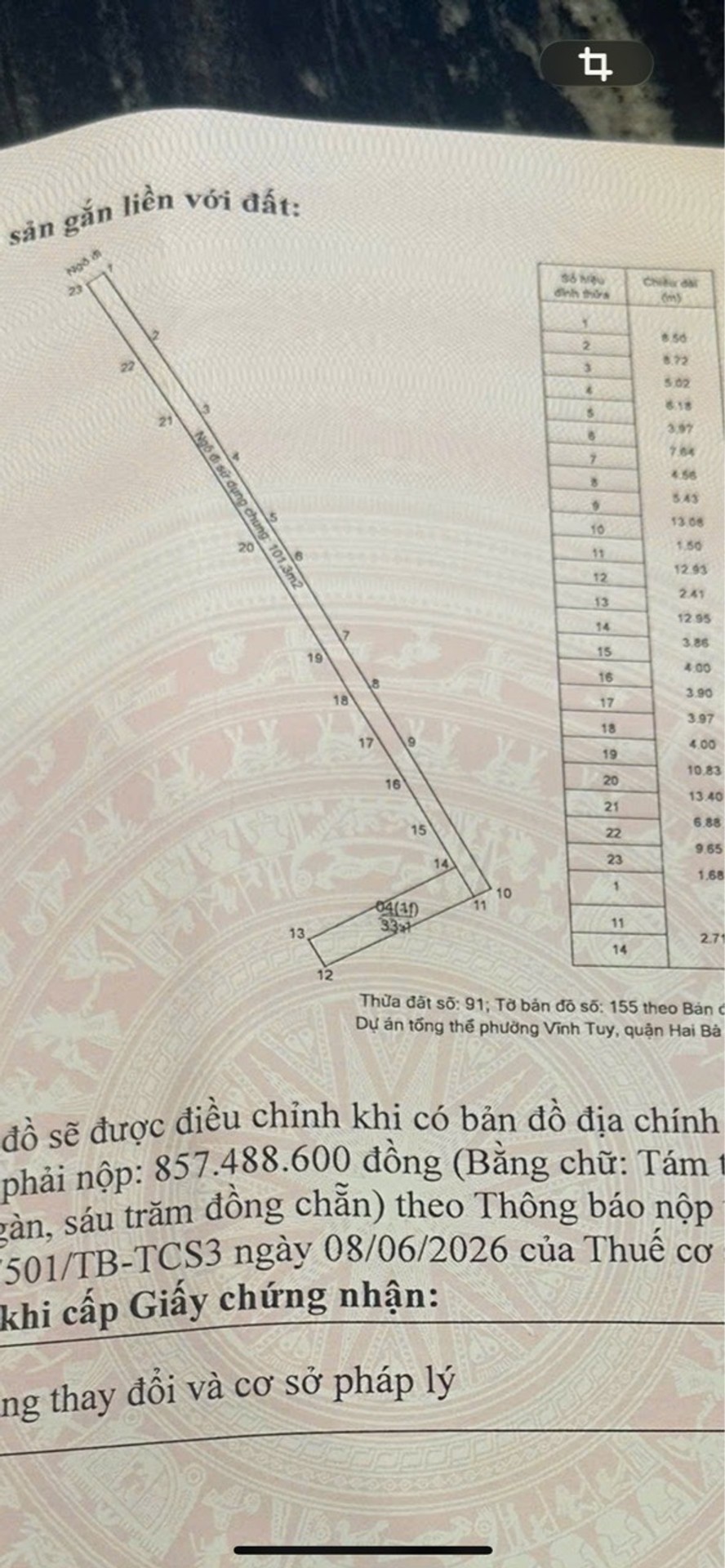 Bán nhà Minh Khai - diện tích 33m2 1 tầng - Mảnh đất vàng xót lại - giá 4,9 tỷ