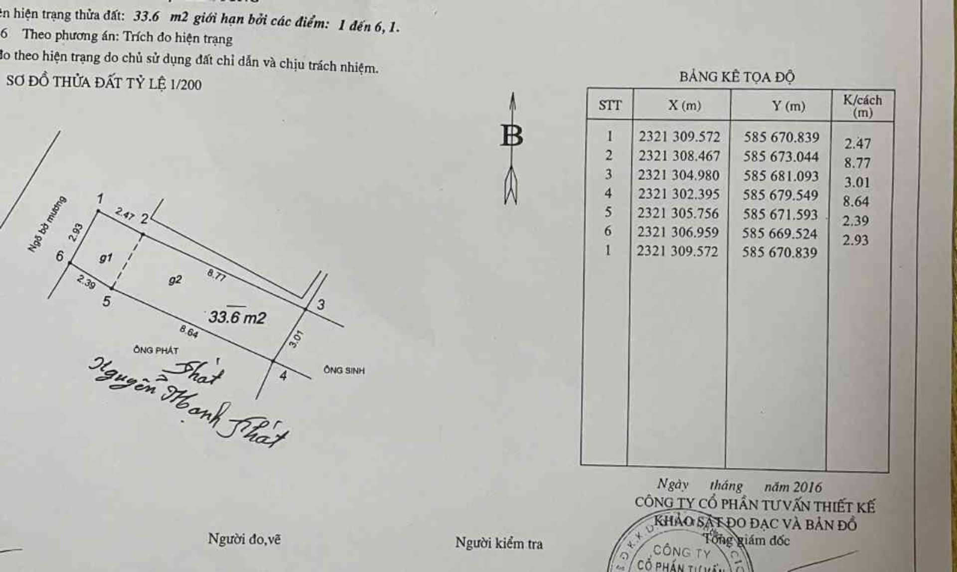 Bán nhà Định Công Hạ - diện tích 35m2 2 tầng - mặt ngõ thông ô tô tránh - giá 2,15 tỷ
