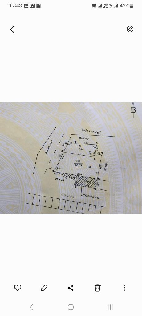 Bán nhà Trần Phú - diện tích 60m2 6 tầng - Lô góc 3 mặt thoáng - giá 60 tỷ