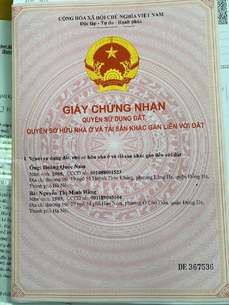 Bán nhà Hàn Thuyên - diện tích 80m2 7 tầng - Thang máy - giá 80 tỷ