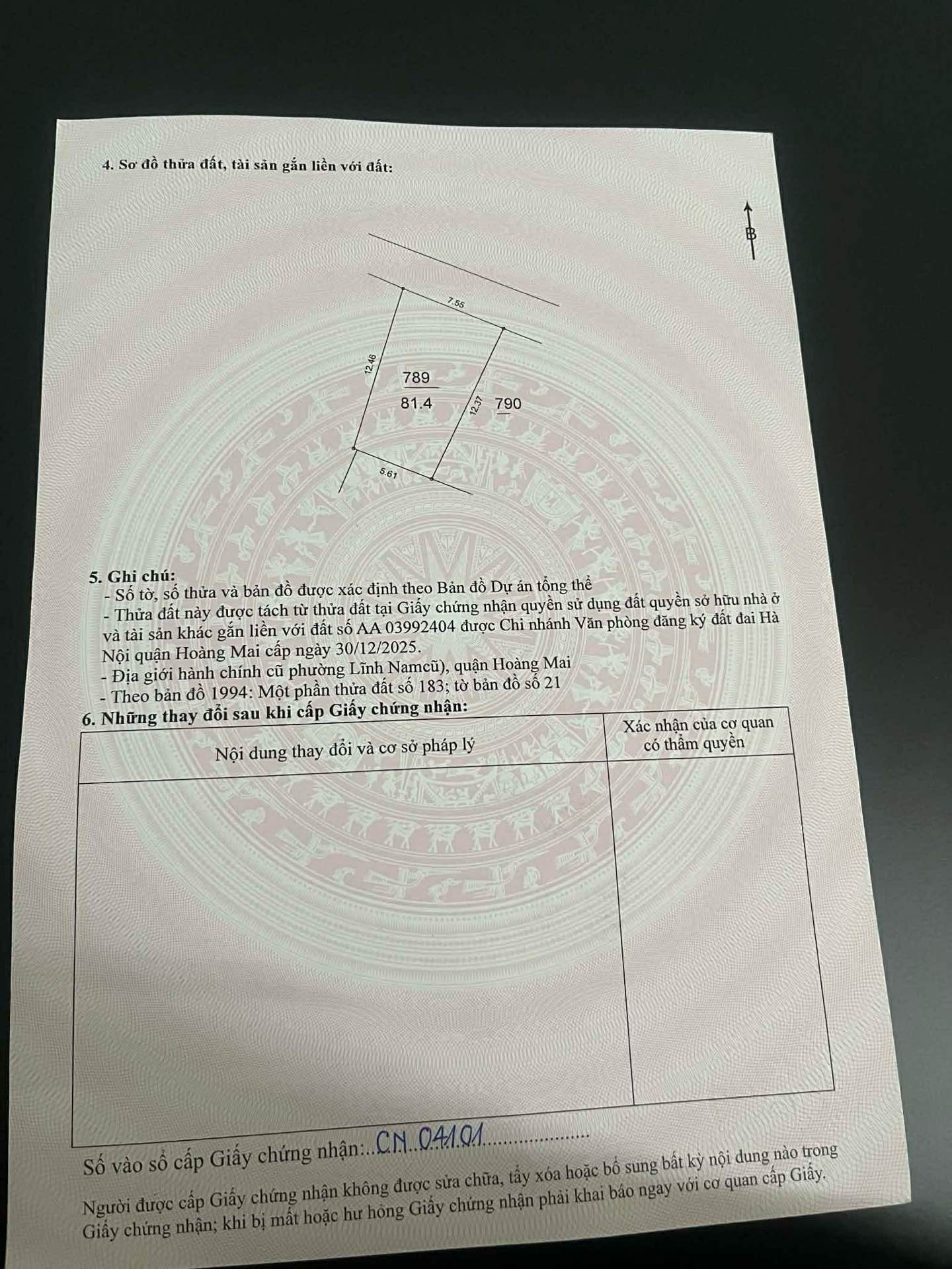 Bán nhà Lĩnh Nam - diện tích 566m2 1 tầng - Mặt tiền siêu rộng - giá 135 tỷ