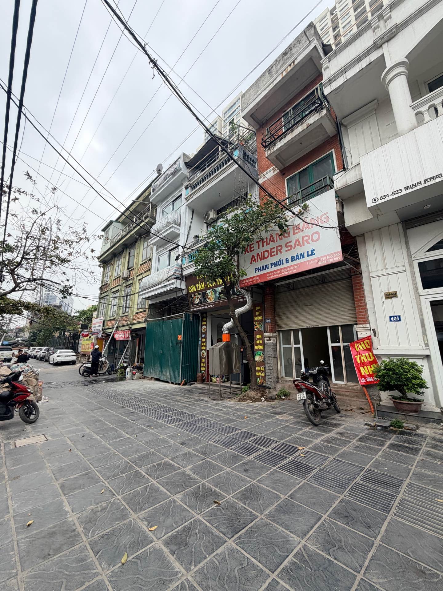 Bán nhà Minh Khai - diện tích 39.5m2 5 tầng - Thoáng trước, sau - giá 29,5 tỷ