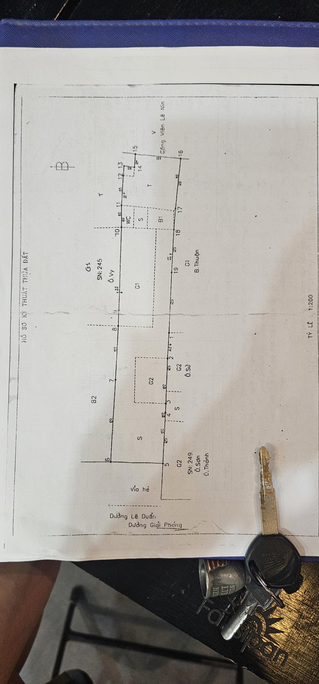 Bán nhà Lê Duẩn - diện tích 266.5m2 1 tầng - Mặt phố - giá 68 tỷ