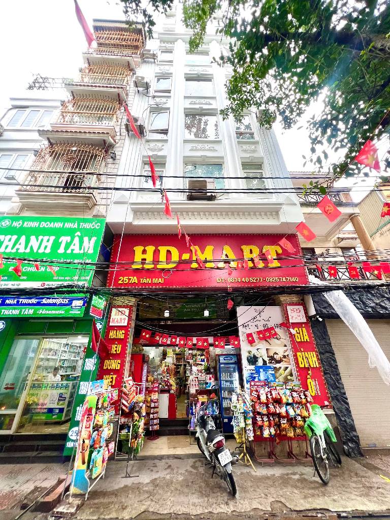 Bán nhà Tân Mai - diện tích 86m2 9 tầng - Thang máy - giá 39 tỷ