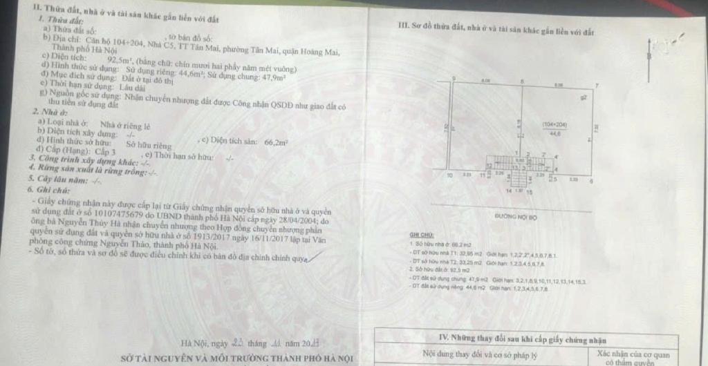 Bán nhà Tân Mai - diện tích 86m2 9 tầng - Thang máy - giá 39 tỷ