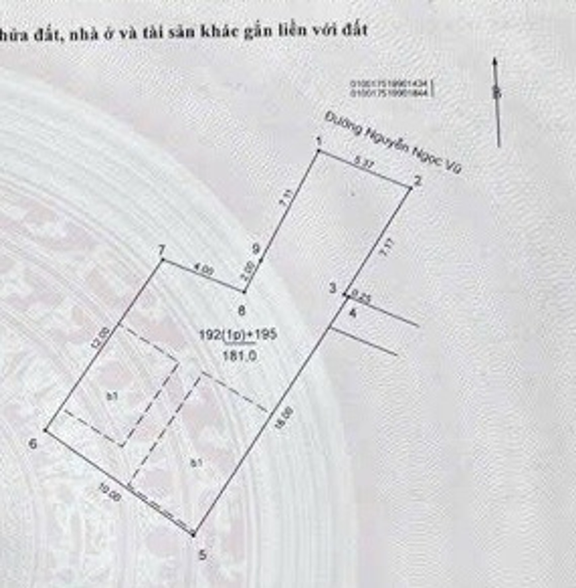 Bán nhà Nguyễn Ngọc Vũ - diện tích 198m2 2 tầng - Mặt phố kinh doanh ác liệt - giá 115,66 tỷ