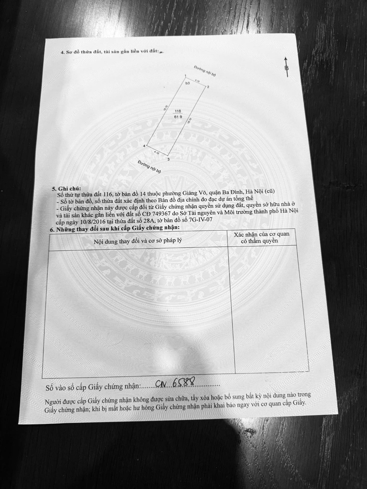 Bán nhà Núi Trúc - diện tích 209m2 5 tầng - Ô tô vòng quanh - giá 104 tỷ