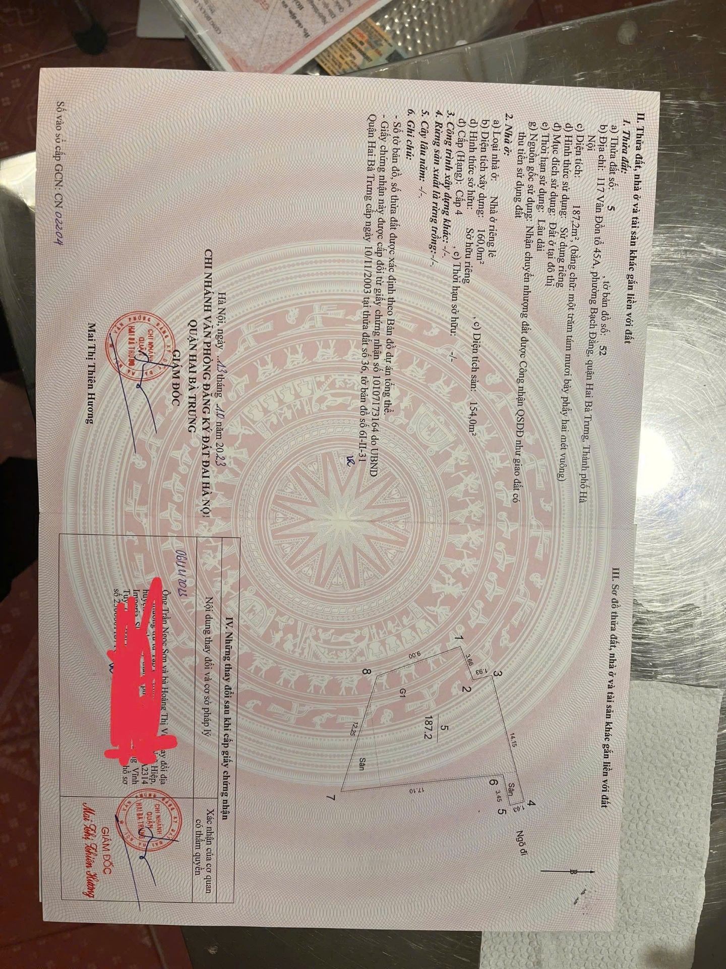 Bán nhà Đầm Trấu - diện tích 188m2 6 tầng - Phân lô ô tô tránh - giá 96,5 tỷ