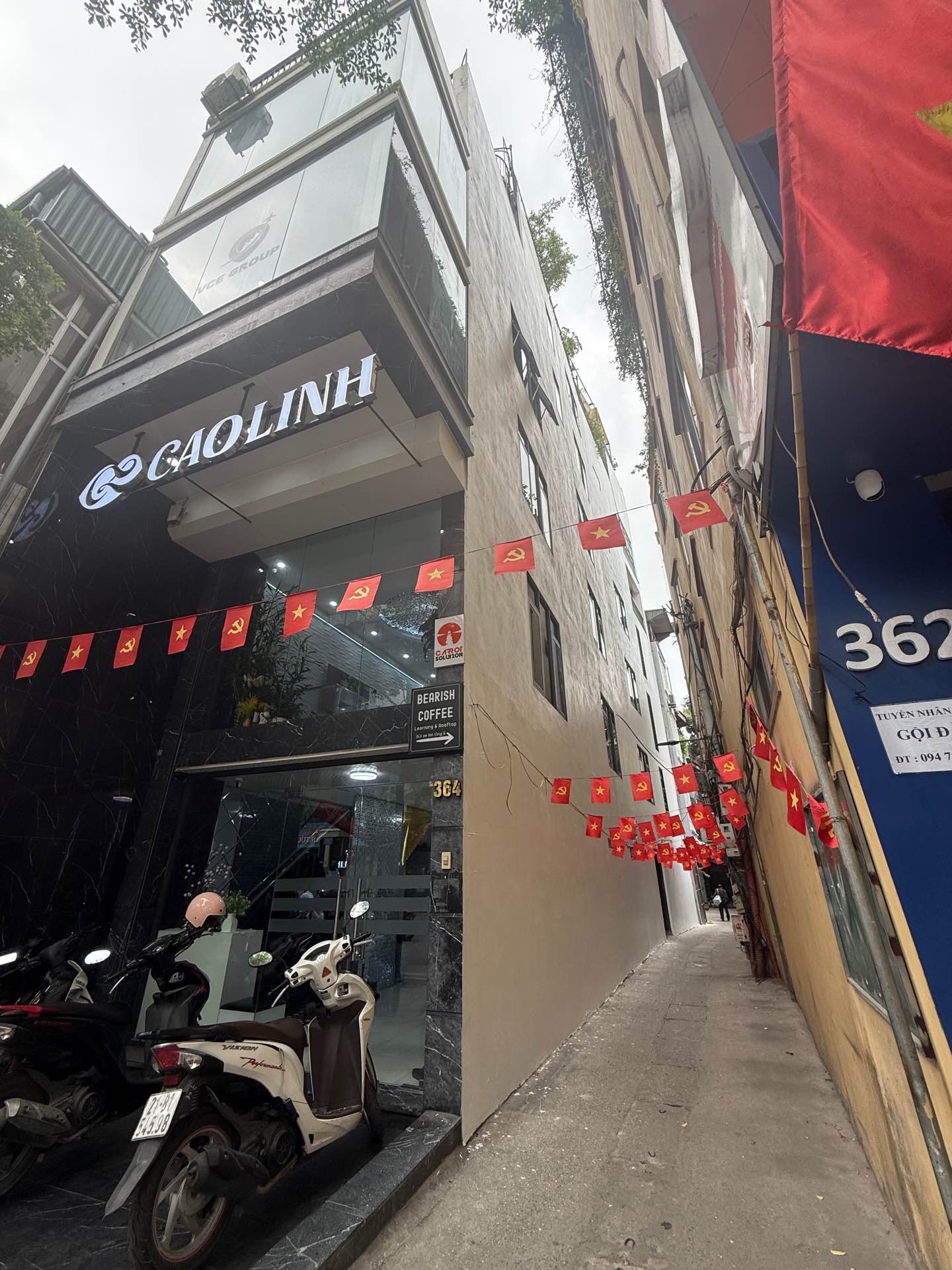 Bán nhà Khâm Thiên - diện tích 105m2 7 tầng - Lô góc 2 mặt thoáng - giá 55 tỷ