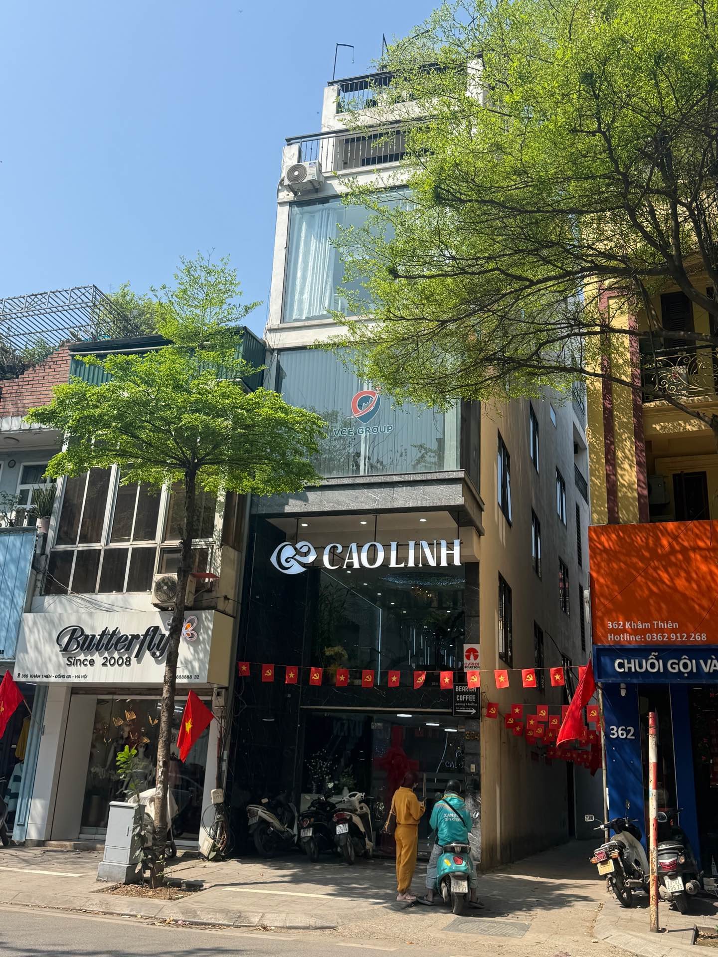 Bán nhà Khâm Thiên - diện tích 105m2 7 tầng - Lô góc 2 mặt thoáng - giá 55 tỷ