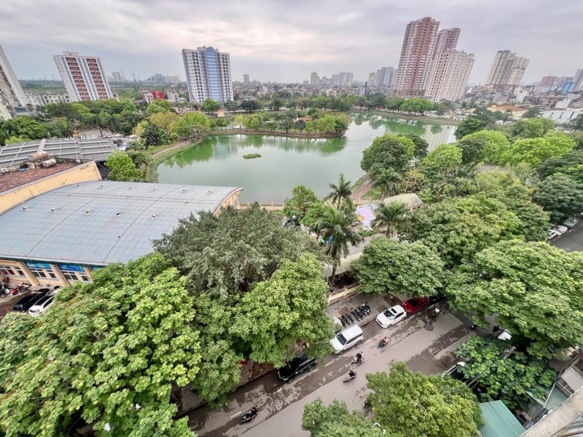 Bán nhà Hoàng Mai - diện tích 106m2 9 tầng - Mặt phố lô góc - giá 56 tỷ