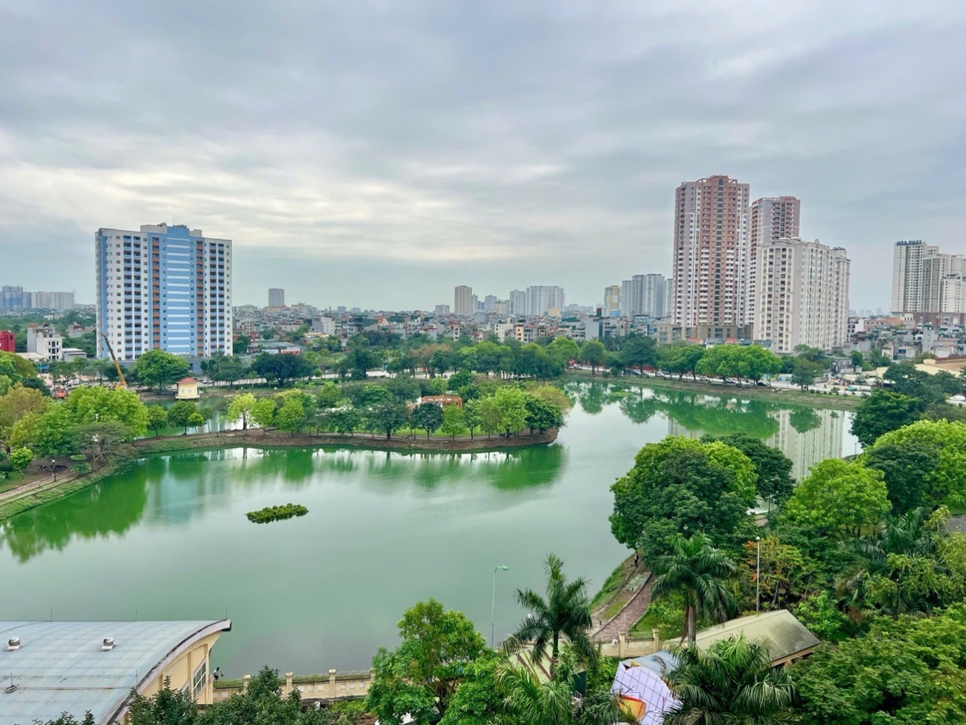 Bán nhà Hoàng Mai - diện tích 106m2 9 tầng - Mặt phố lô góc - giá 56 tỷ