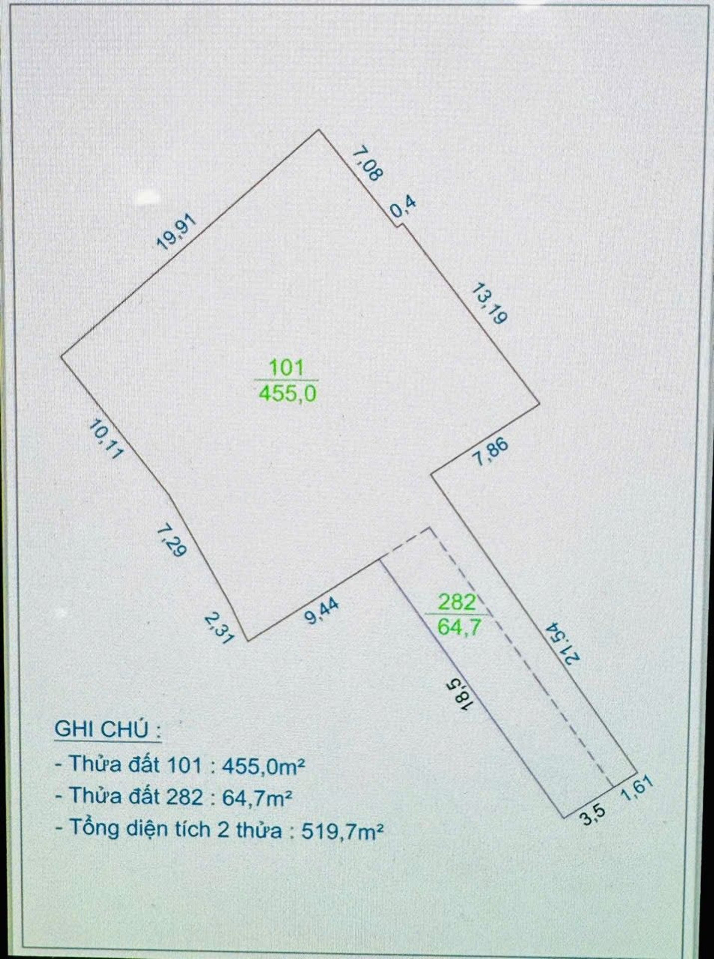 Bán nhà Ngõ 1 ô tô - diện tích 520m2 0 tầng - Chỉ có 1 mặt tiền - giá 49,9 tỷ