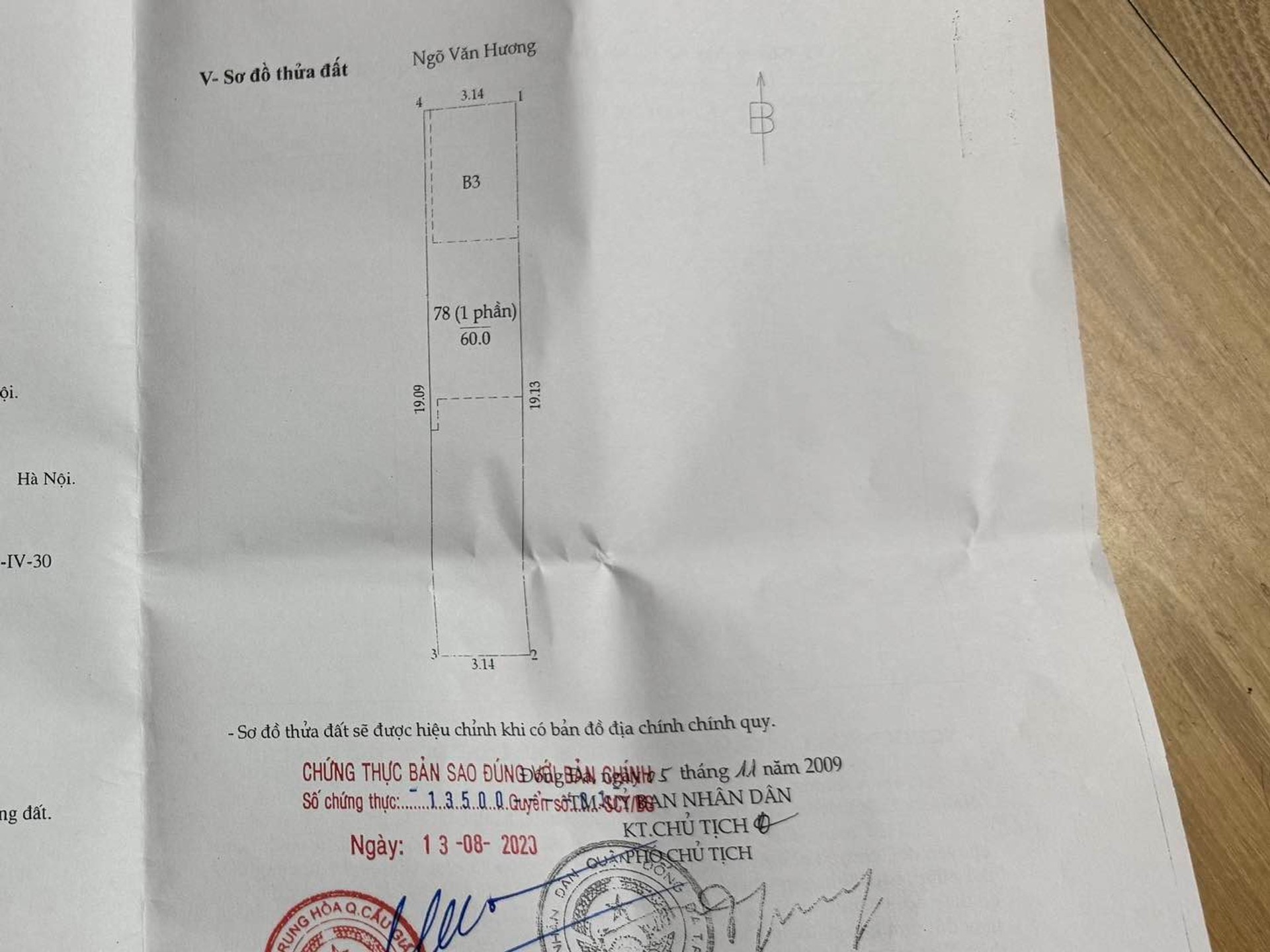 Bán nhà Ngõ Văn Hương - diện tích 177m2 4 tầng - Kinh doanh đỉnh - giá 47,5 tỷ