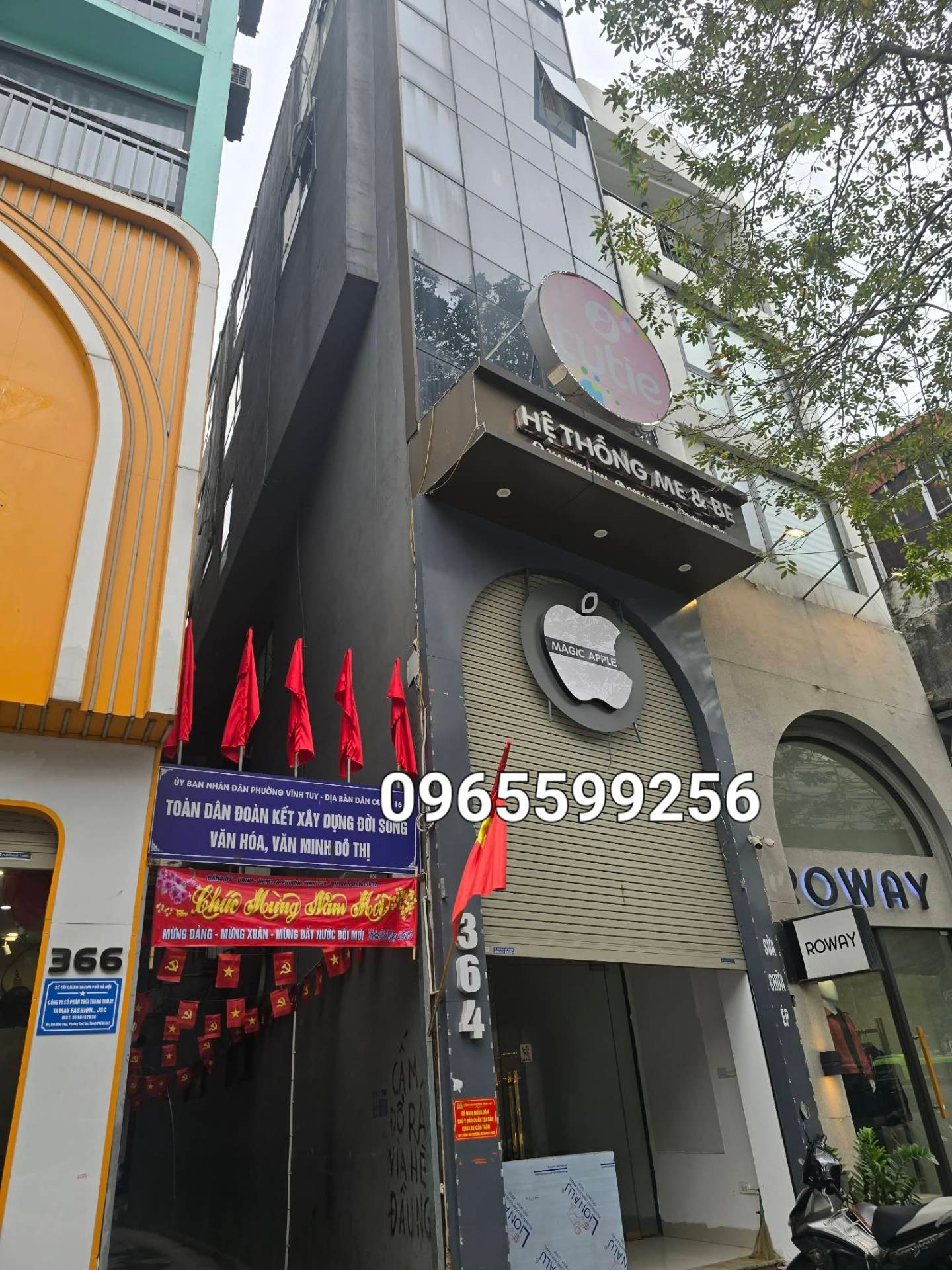 Bán nhà Minh Khai - diện tích 74m2 6 tầng - Lô góc 2 mặt thoáng - giá 52 tỷ