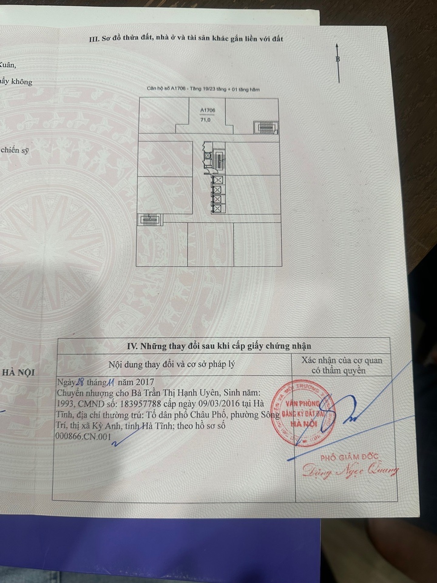 Bán nhà Khương Trung - diện tích 73m2 17 tầng - Nhà đẹp về ở ngay - giá 6,4 tỷ
