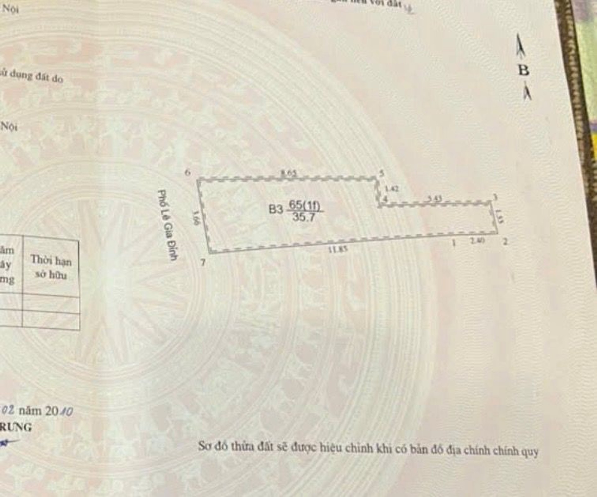 Bán nhà Lê Gia Đỉnh - diện tích 36m2 4 tầng - Kinh Doanh Sầm Uất - giá 11,4 tỷ