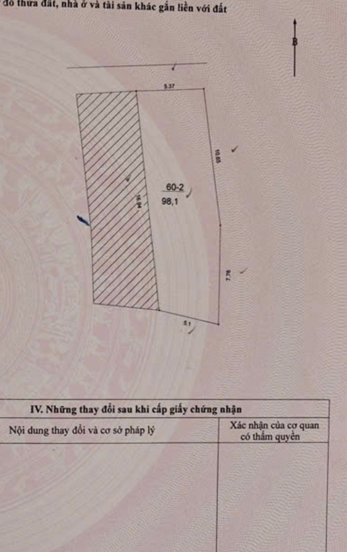 Bán nhà Nam Dư - diện tích 103m2 2 tầng - Mặt ngõ ô tô vào nhà - giá 23,5 tỷ