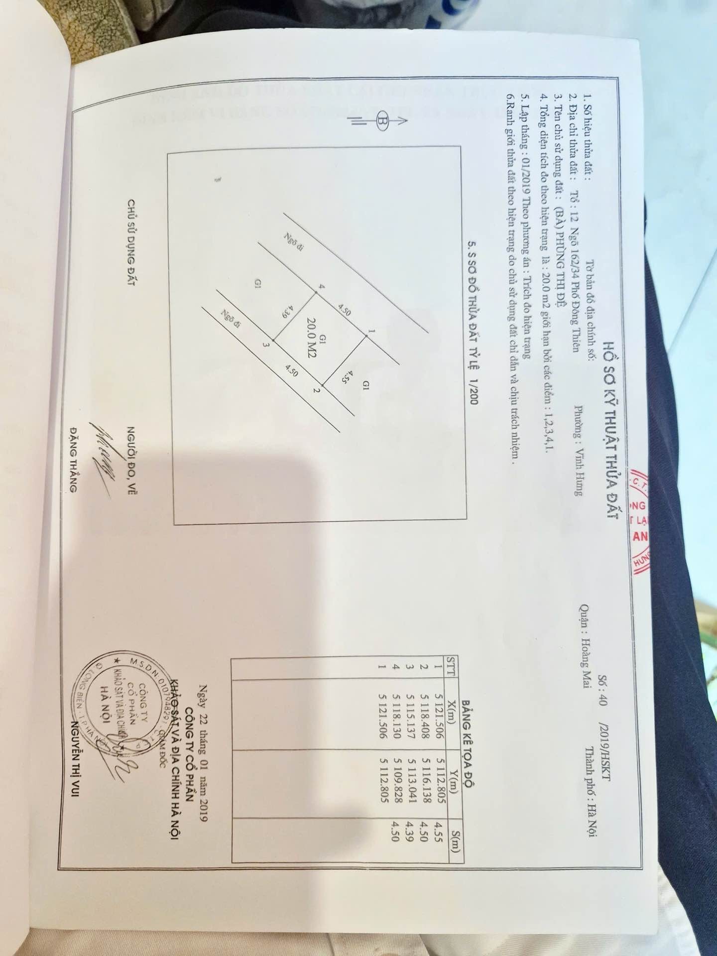 Bán nhà Đông Thiên - diện tích 20m2 2 tầng - Nhà đẹp ngõ thông - giá 1,95 tỷ