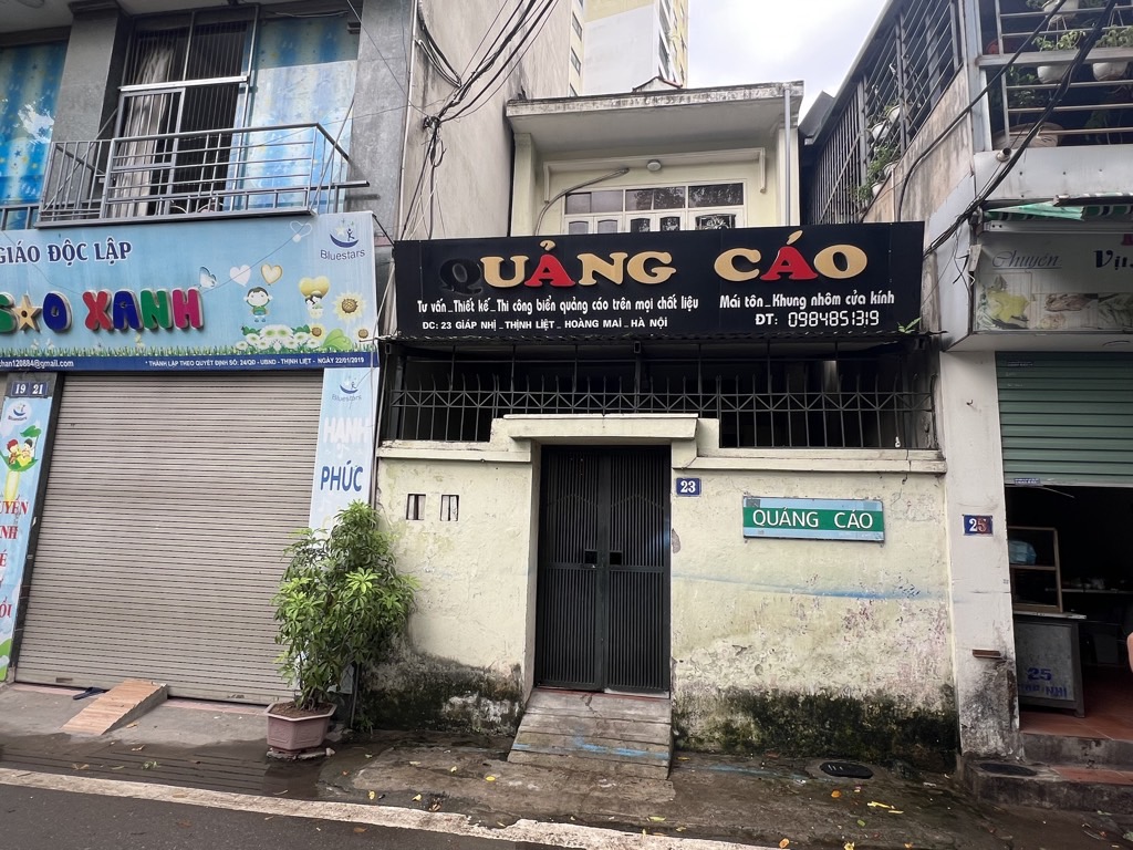 Bán nhà Giáp Nhị - diện tích 86m2 2 tầng - ô tô tránh - giá 27,5 tỷ