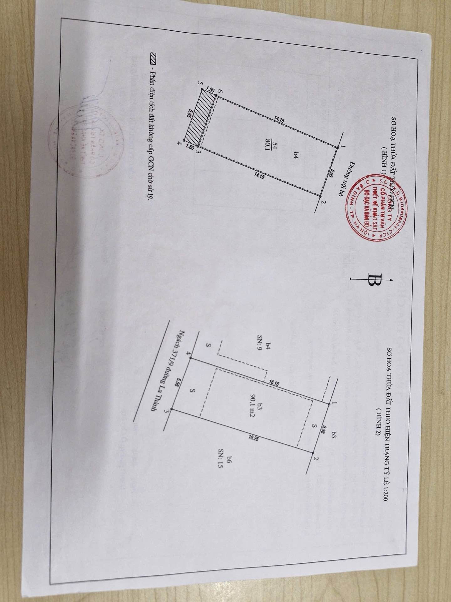 Bán nhà La Thành - diện tích 80.1m2 3 tầng - Phân lô ô tô - giá 36 tỷ