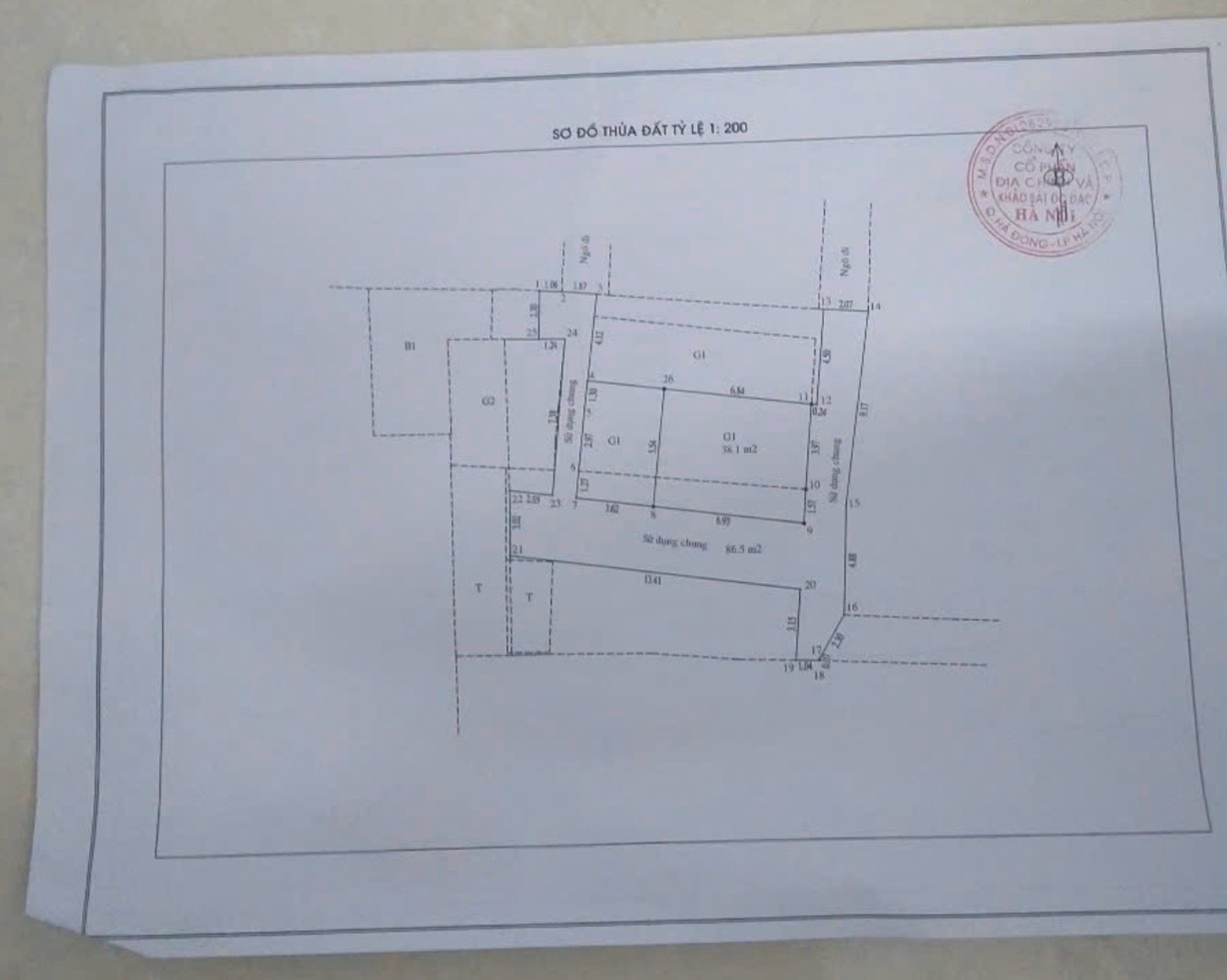 Bán nhà Khương Đình - diện tích 26m2 1.5 tầng - Lô góc - giá 1,65 tỷ