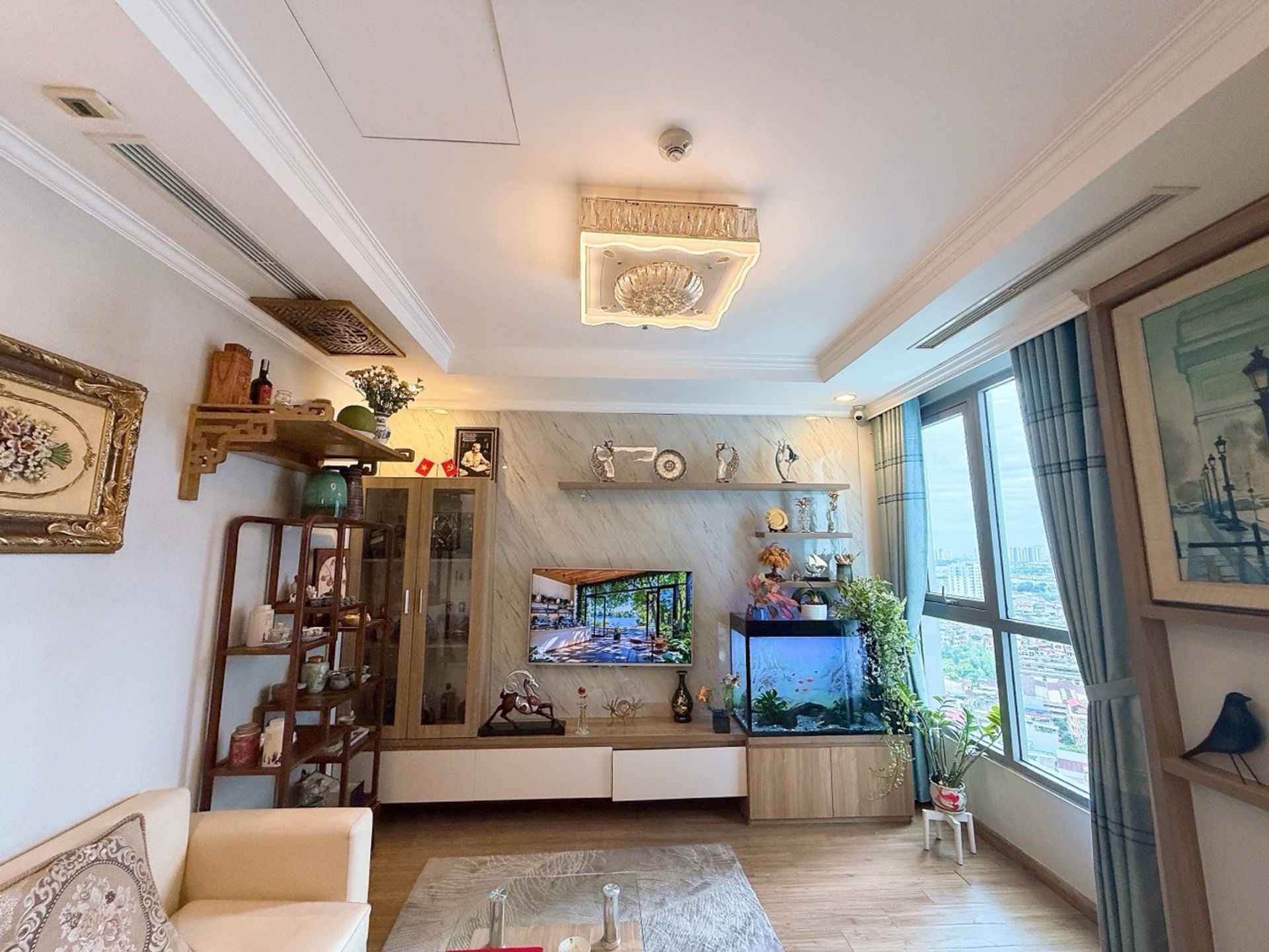 Bán nhà Lĩnh Nam - diện tích 67m2 1 tầng - Lô góc, full nội thất - giá 7,2 tỷ