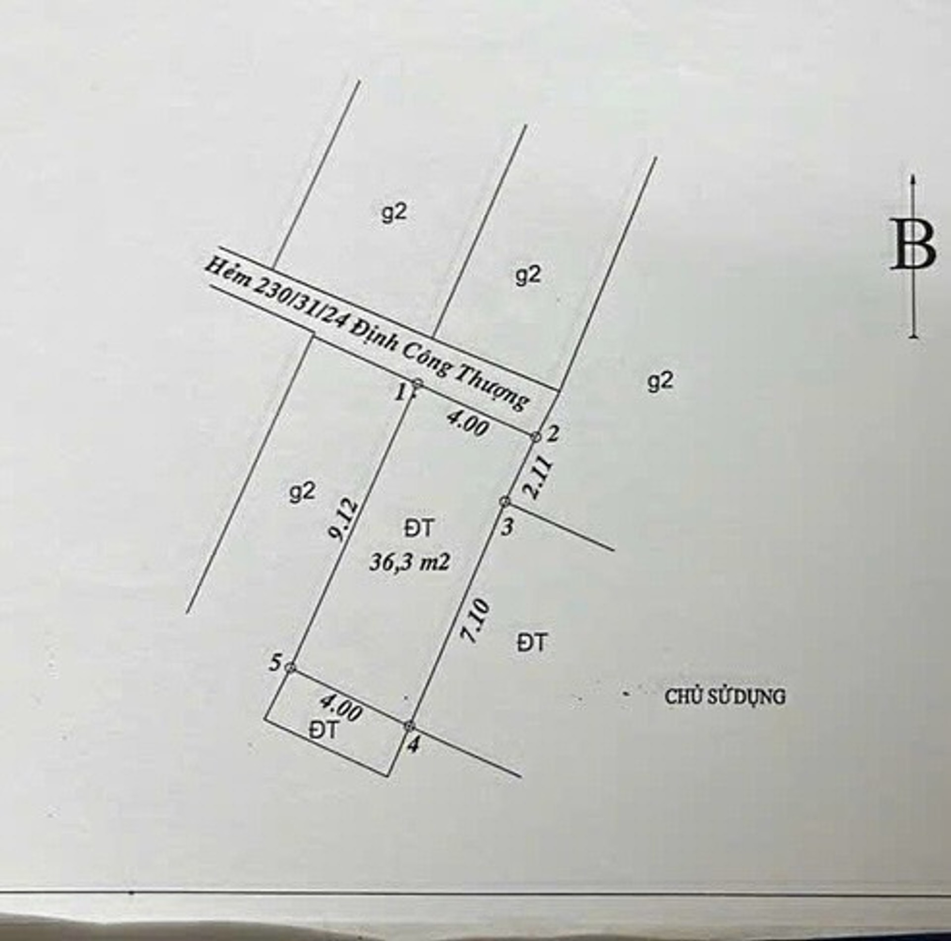 Bán nhà Định Công Thượng - diện tích 36m2 4 tầng - Mảnh đất đẹp, vuông vắn - giá 1,28 tỷ