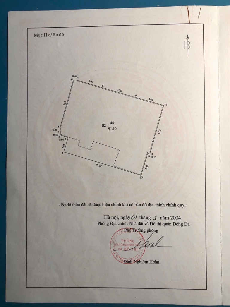 Bán nhà Linh Quang - diện tích 92m2 3 tầng - Ngõ 3 ô tô tránh - giá 33 tỷ