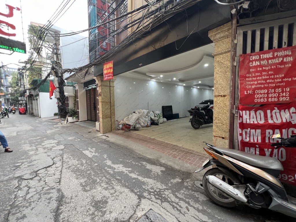 Bán nhà Thái Hà - diện tích 118m2 6 tầng - Gara ô tô, thang máy - giá 47 tỷ