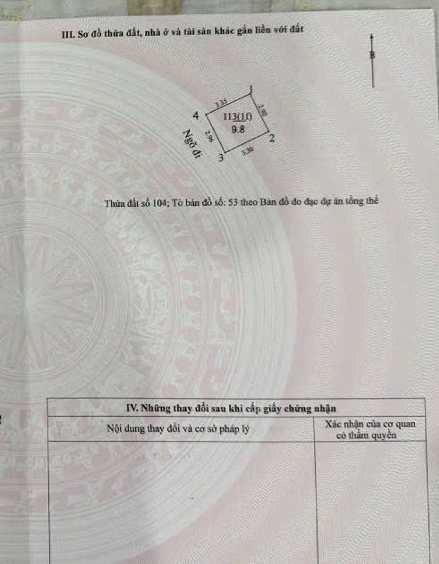 Bán nhà Bạch Đằng - diện tích 10m2 4 tầng - Ngõ thông sang phân lô Đầm Trấu - giá 2,8 tỷ