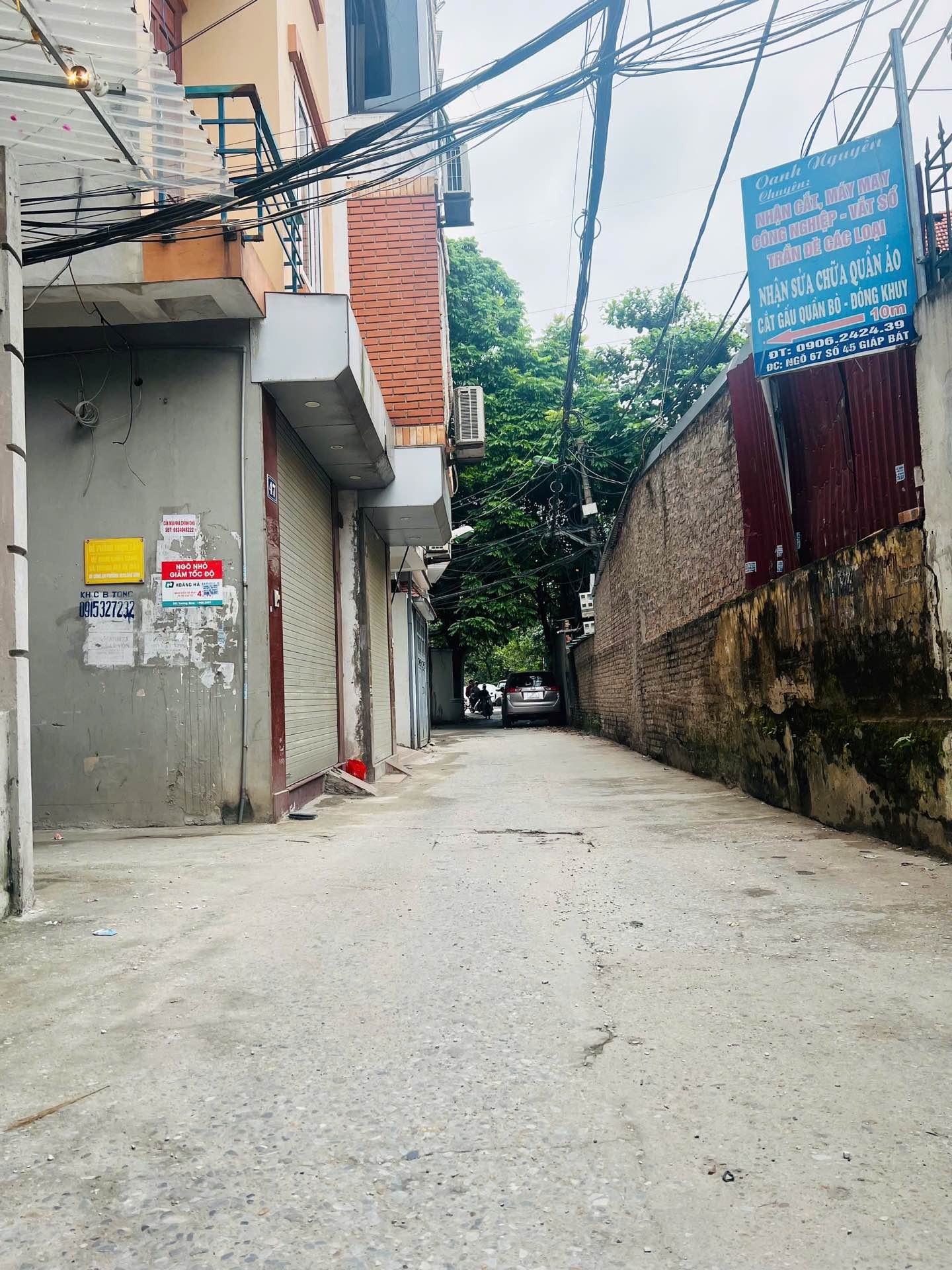 Bán nhà Giáp Bát - diện tích 53m2 7 tầng - Ô TÔ ĐỖ CỬA - giá 15,2 tỷ