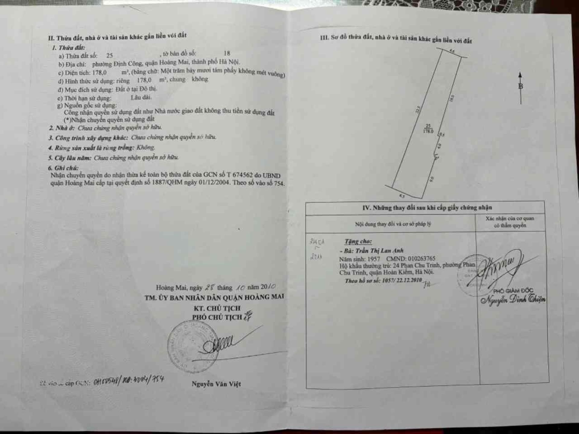 Bán nhà Vũ Tông Phan - diện tích 193m2 2 tầng - Mặt phố lớn vỉa hè rộng - giá 99 tỷ