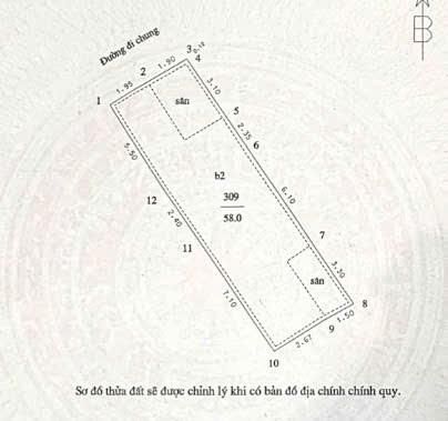 Bán nhà Nguyễn Cao - diện tích 58m2 4 tầng - Nhà kinh doanh, ô tô đỗ cửa - giá 18,3 tỷ
