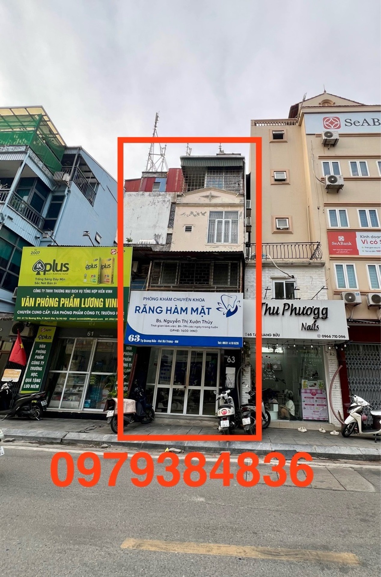 Bán nhà Tạ Quang Bửu - diện tích 25m2 4 tầng - Mặt phố kinh doanh sầm uất - giá 8,75 tỷ