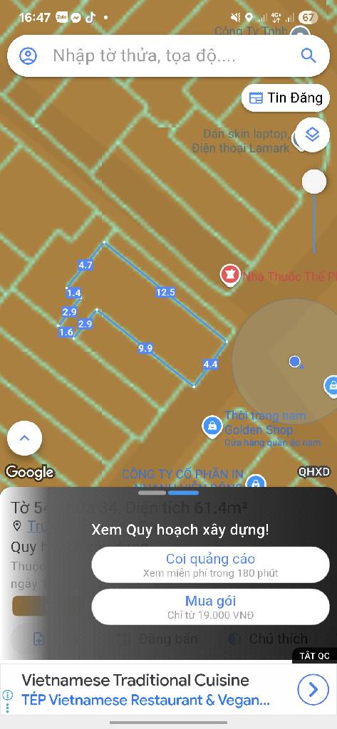 Bán nhà Tây Sơn - diện tích 64m2 4 tầng - Ô tô tránh vào nhà - giá 35 tỷ