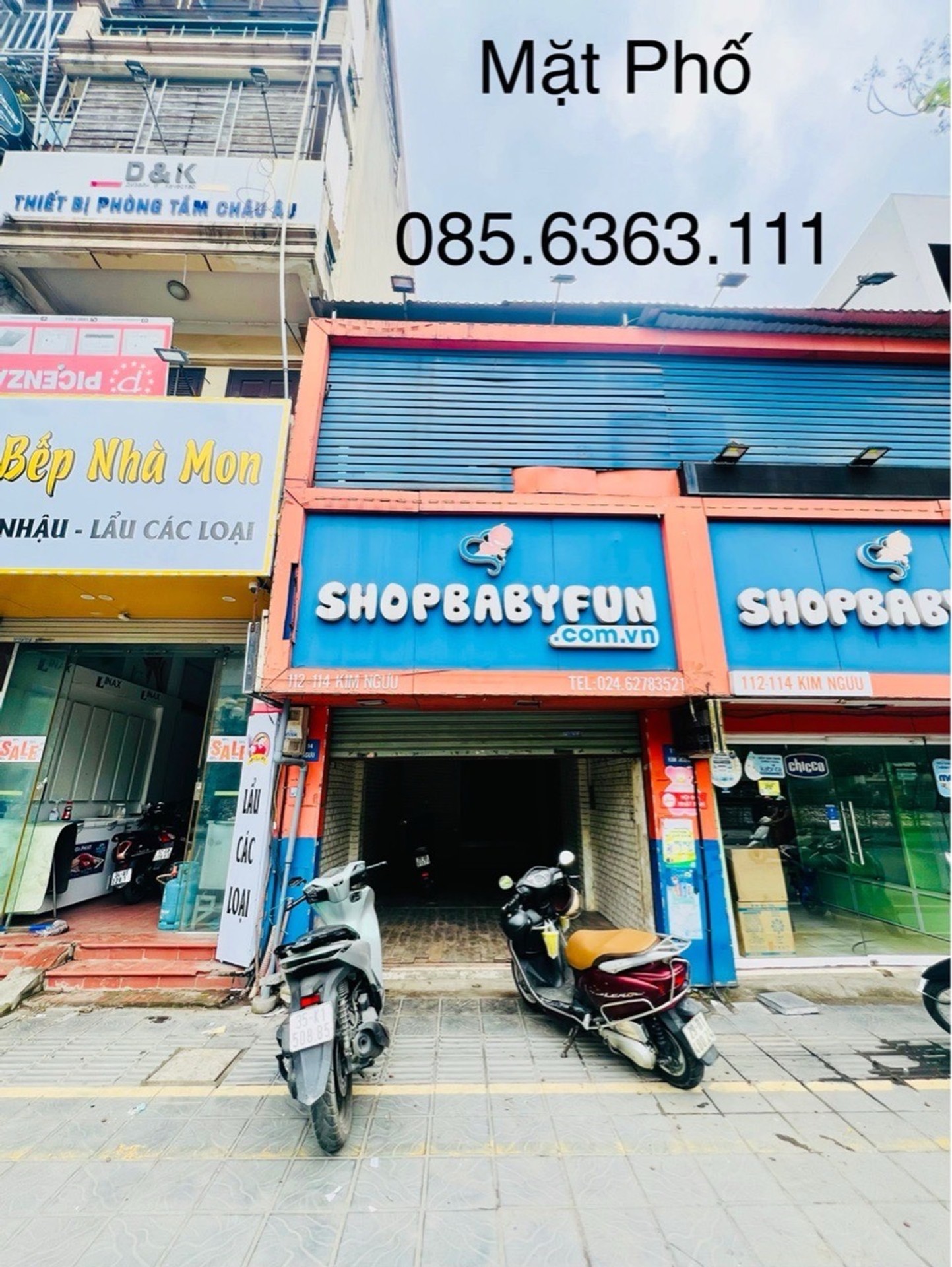 Bán nhà Kim Ngưu - diện tích 64m2 2 tầng - Mặt Phố, Mặt Ngõ - giá 21,5 tỷ