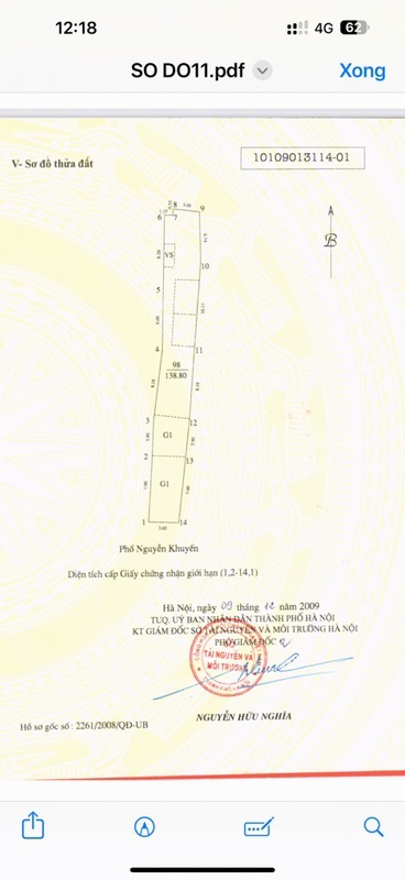 Bán nhà Nguyễn Khuyến - diện tích 139m2 8 tầng - Tòa nhà hotel đẳng cấp 3 sao - giá 85 tỷ