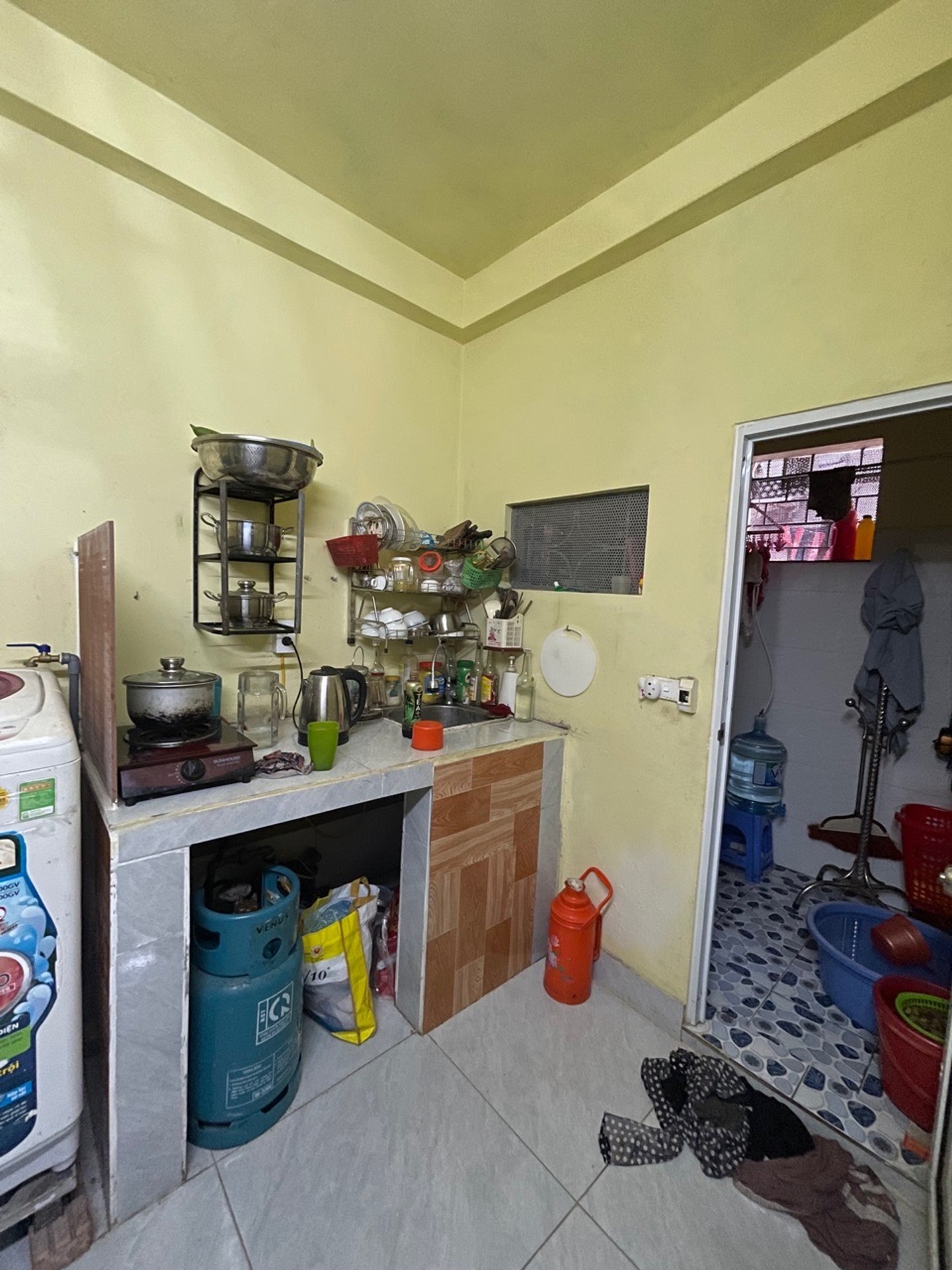 Bán nhà Định Công Thượng - diện tích 60m2 1.5 tầng - Lô góc mặt ngõ thông đường ô tô tránh - giá 3,75 tỷ