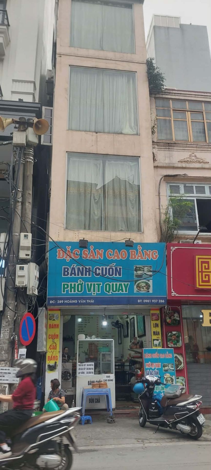 Bán nhà Hoàng Văn Thái - diện tích 80m2 3 tầng - Mặt tiền khủng 9.5m - giá 48 tỷ