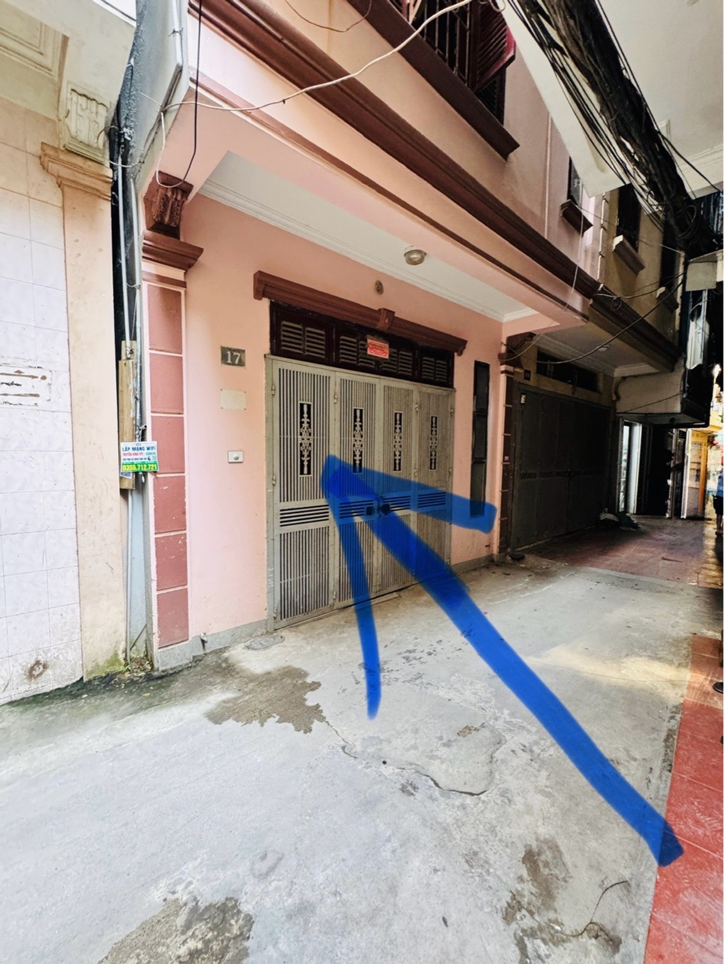 Bán nhà Giải Phóng - diện tích 43m2 5 tầng - Mặt ngõ thông, ô tô đỗ cửa - giá 11,5 tỷ