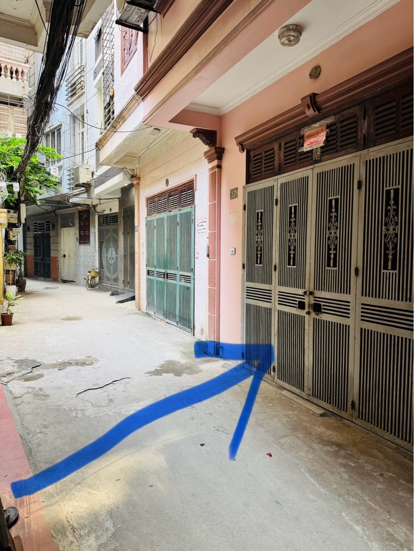 Bán nhà Giải Phóng - diện tích 43m2 5 tầng - Mặt ngõ thông, ô tô đỗ cửa - giá 11,5 tỷ