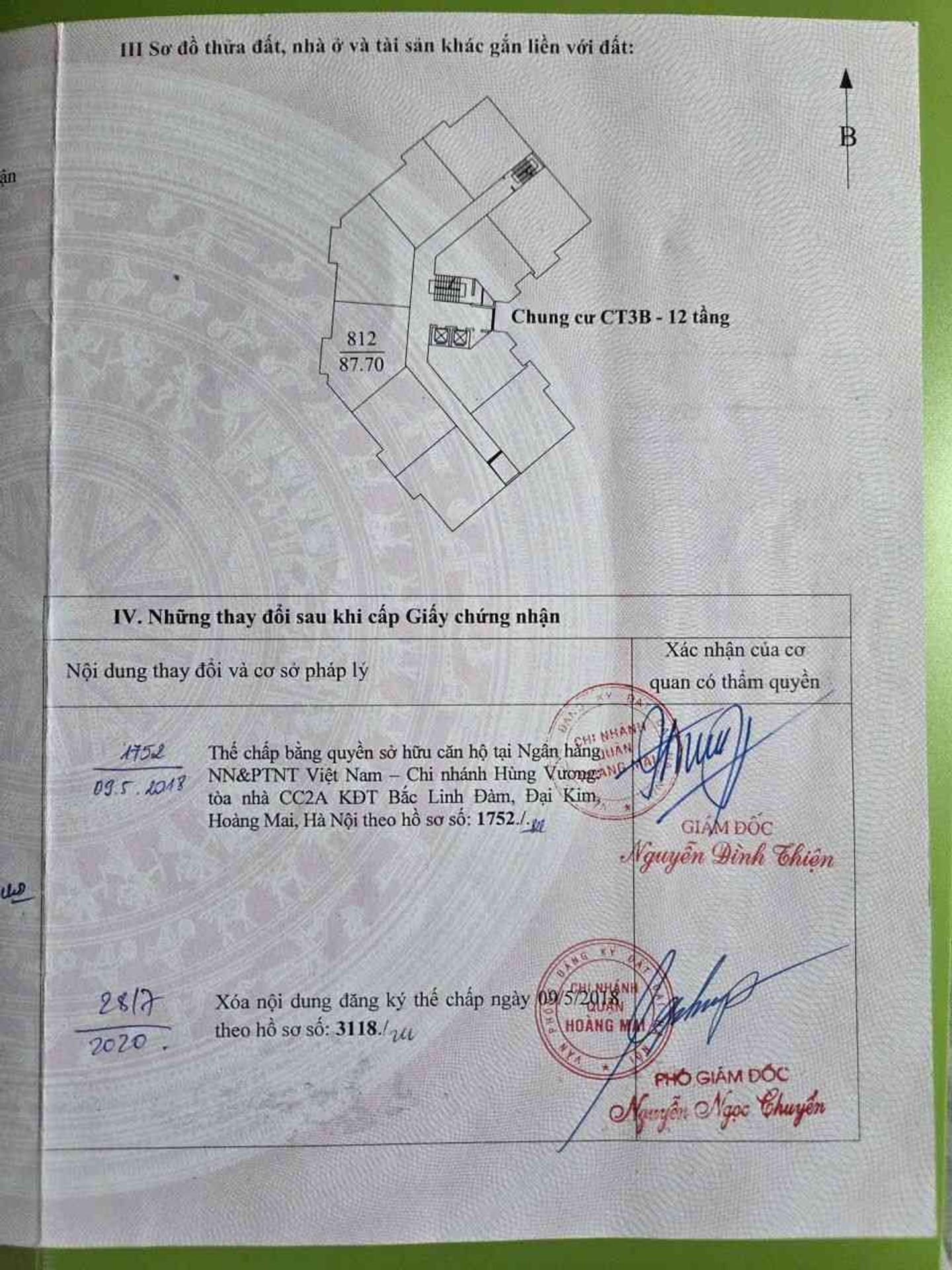 Bán nhà Bắc Linh Đàm - diện tích 87m2 8 tầng - Căn hộ đẹp sang xịn - giá 6,2 tỷ