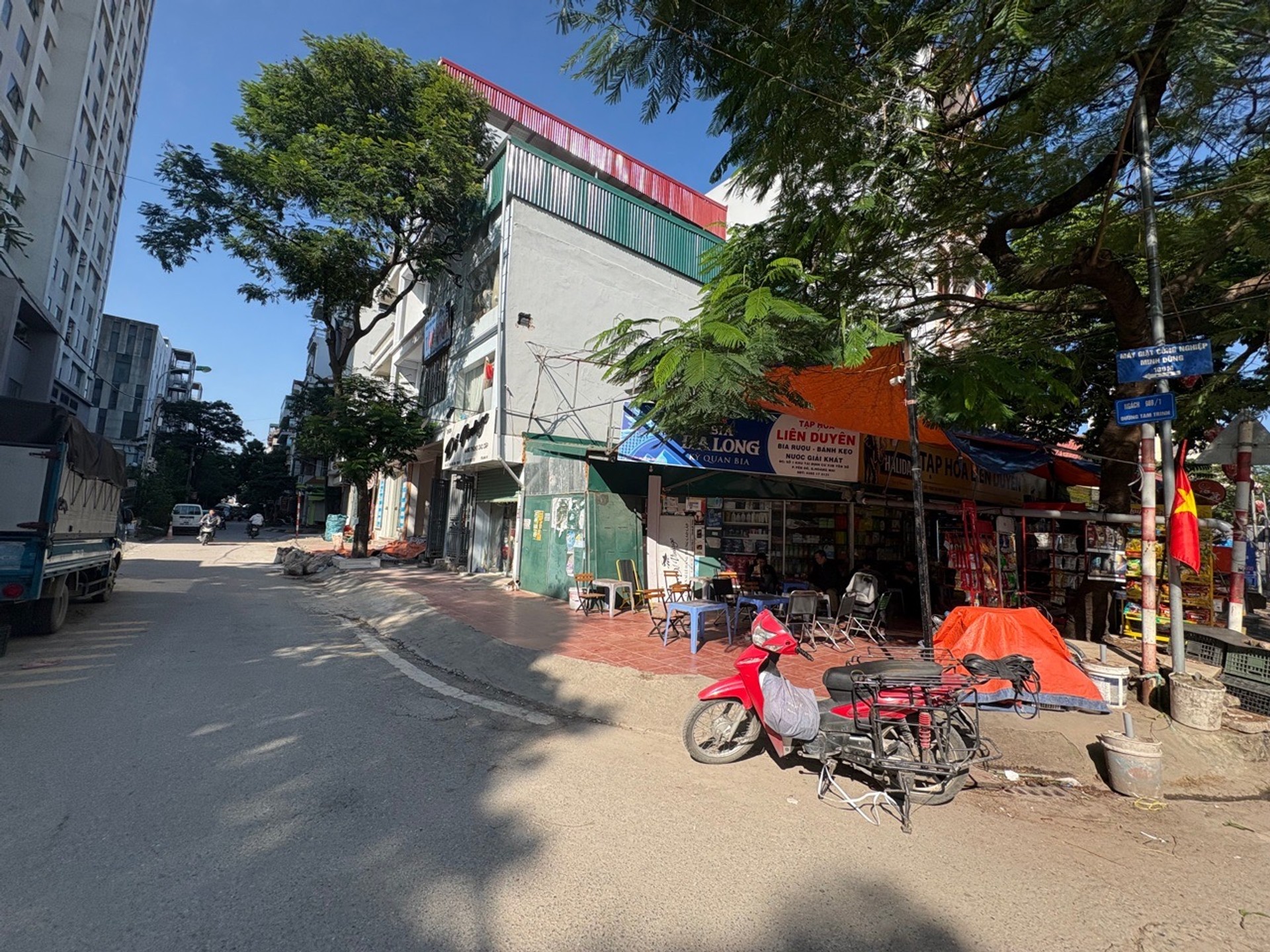 Bán nhà Yên Sở - diện tích 107m2 3 tầng - Ô TÔ TRÁNH - giá 33,6 tỷ