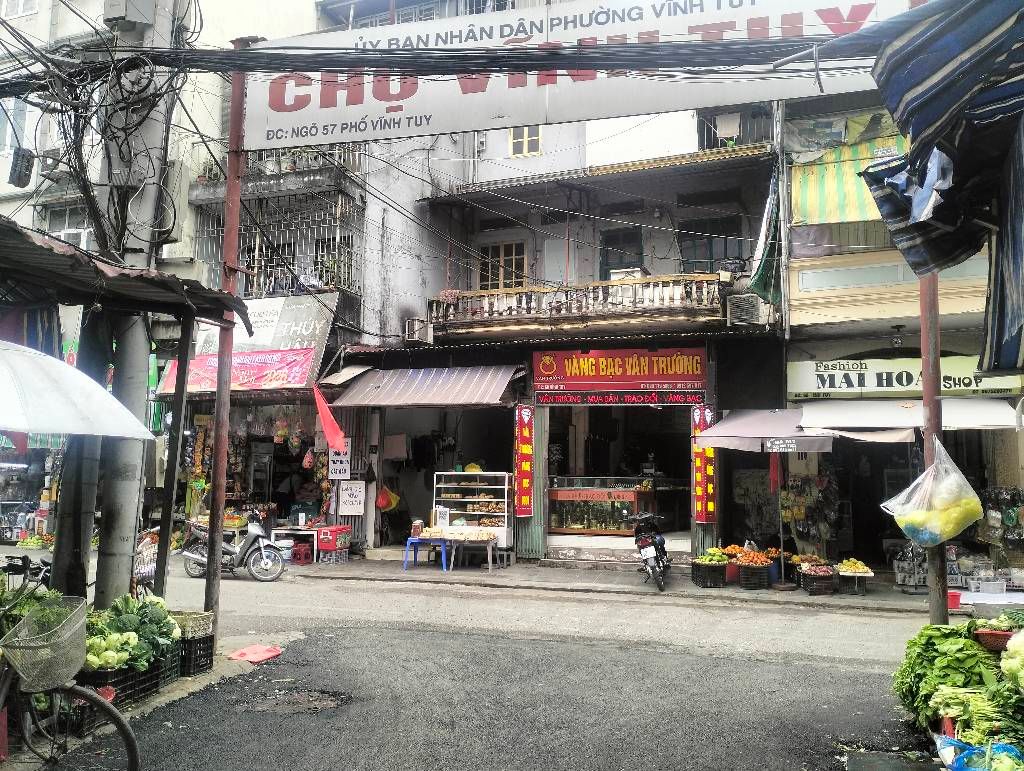 Bán nhà Vĩnh Tuy - diện tích 120m2 4 tầng - HAI MẶT PHỐ - giá 63 tỷ