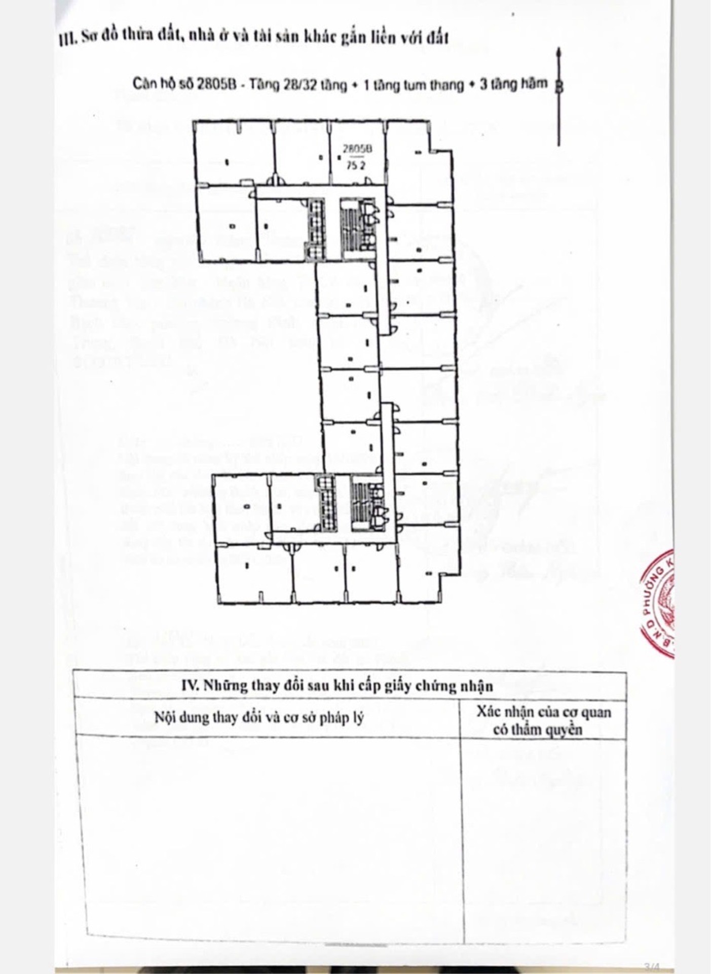 Bán nhà Đại Từ - diện tích 75m2 28 tầng - Căn hộ 2 phòng ngủ - giá 6,65 tỷ
